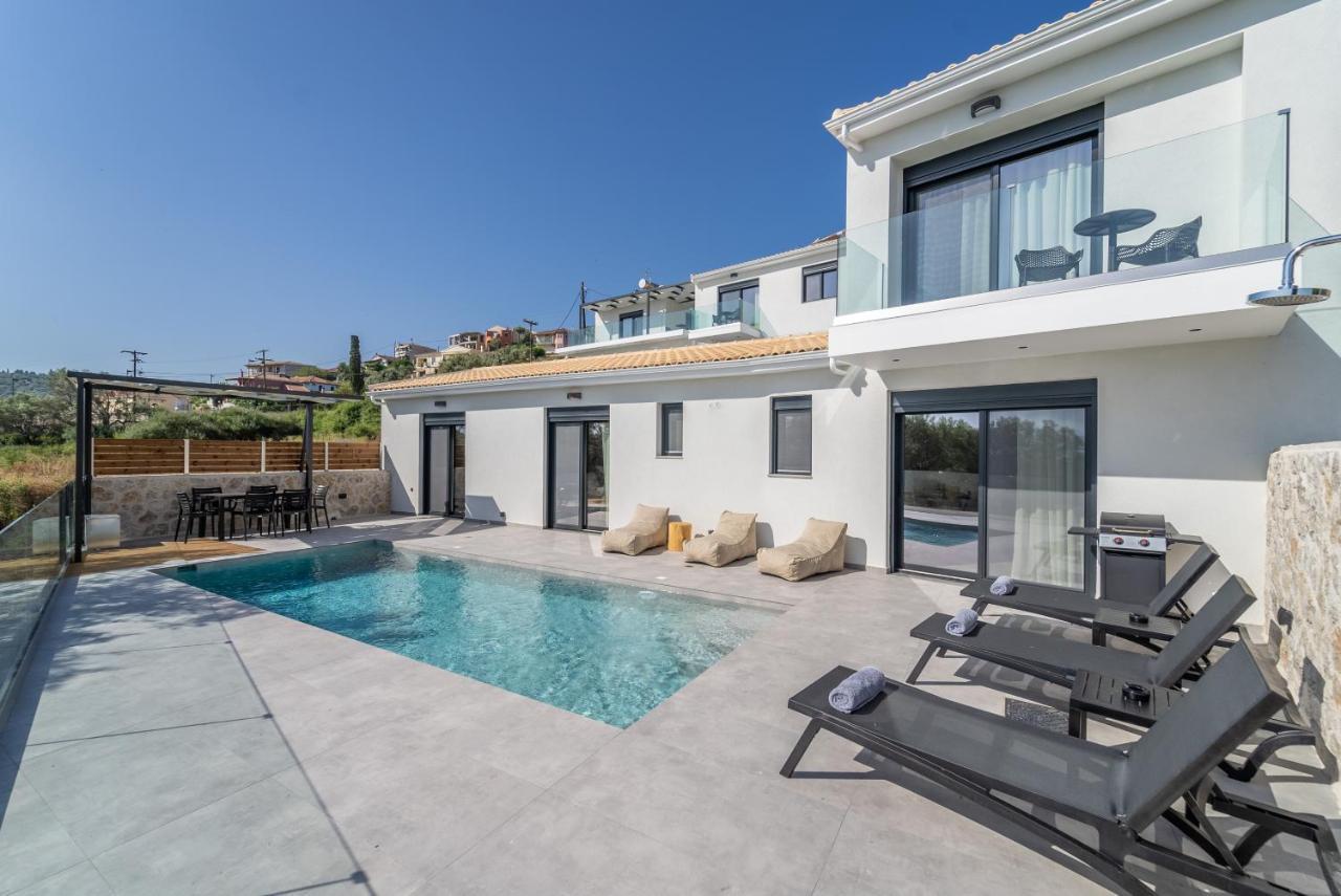 Nemesis Luxury Villas Apolpaina Bagian luar foto