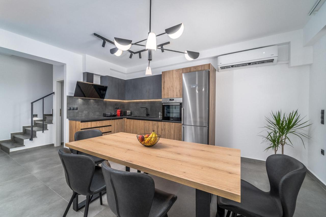 Nemesis Luxury Villas Apolpaina Bagian luar foto