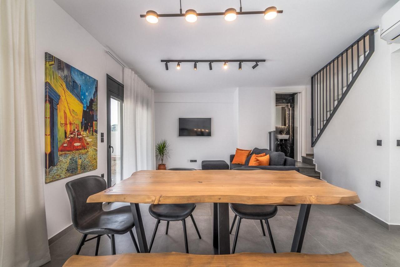 Nemesis Luxury Villas Apolpaina Bagian luar foto