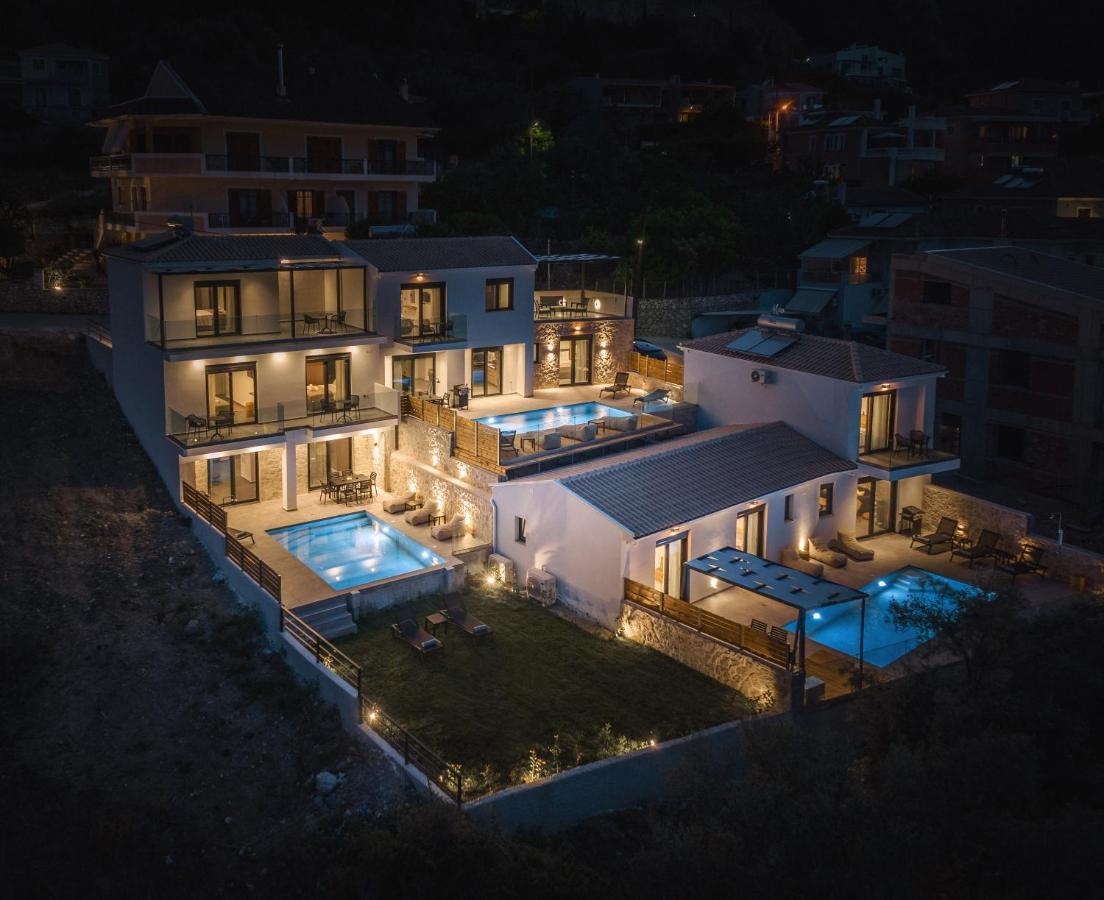 Nemesis Luxury Villas Apolpaina Bagian luar foto