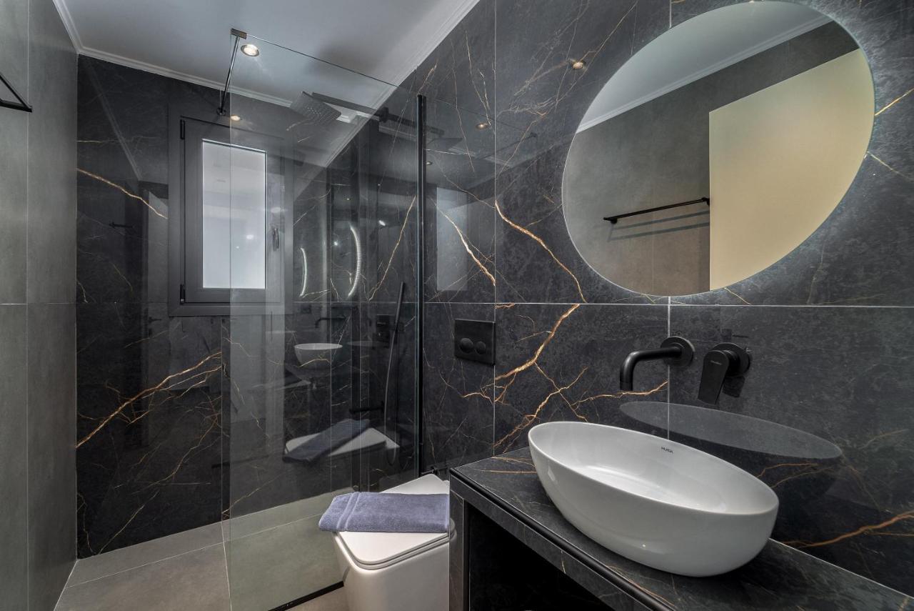 Nemesis Luxury Villas Apolpaina Bagian luar foto