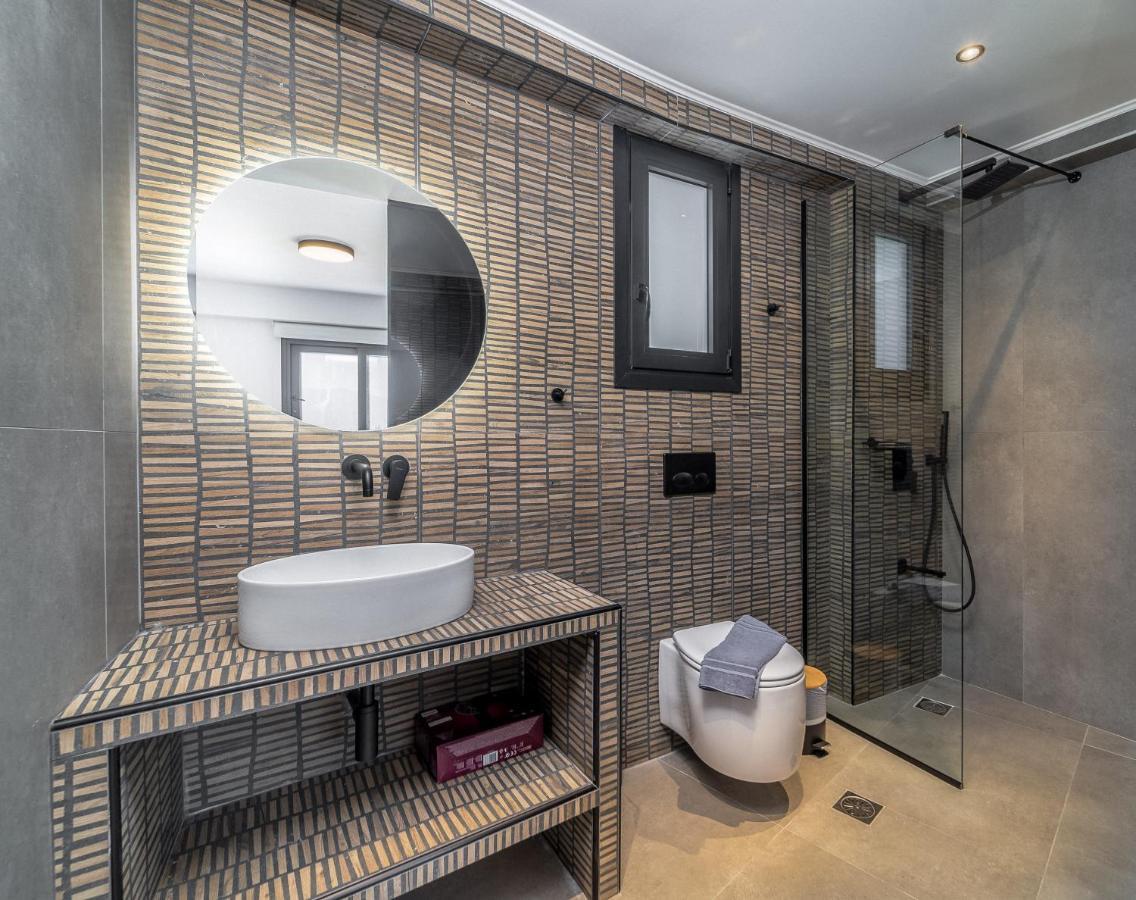 Nemesis Luxury Villas Apolpaina Bagian luar foto