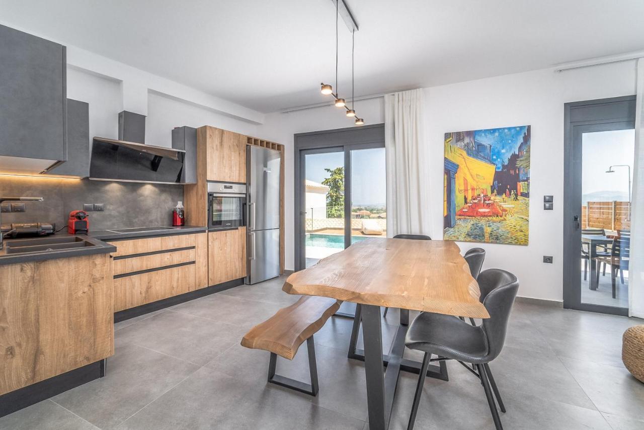 Nemesis Luxury Villas Apolpaina Bagian luar foto