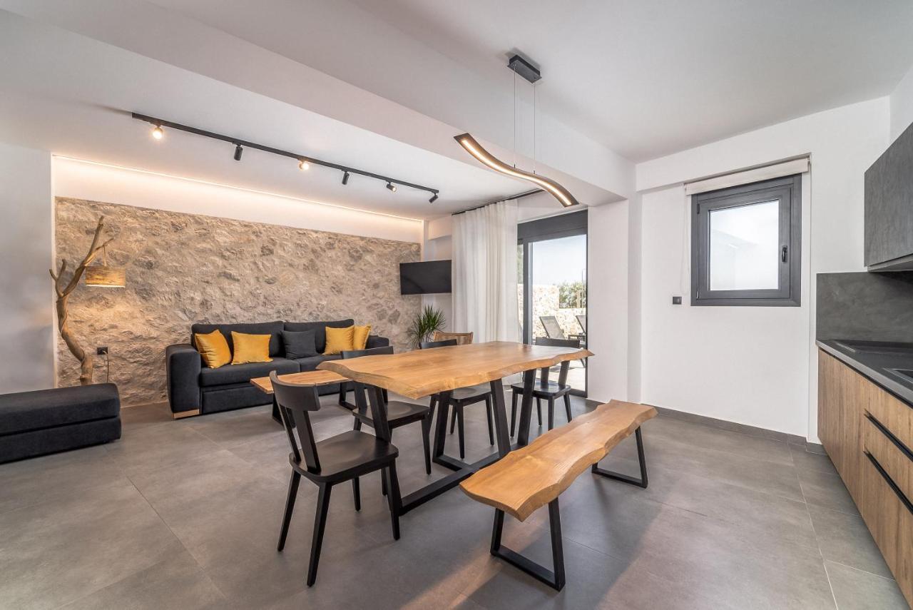 Nemesis Luxury Villas Apolpaina Bagian luar foto
