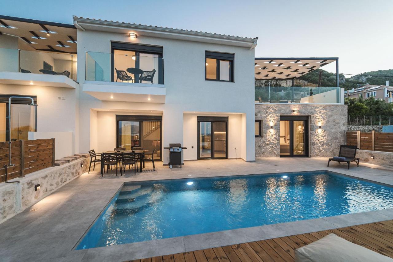 Nemesis Luxury Villas Apolpaina Bagian luar foto
