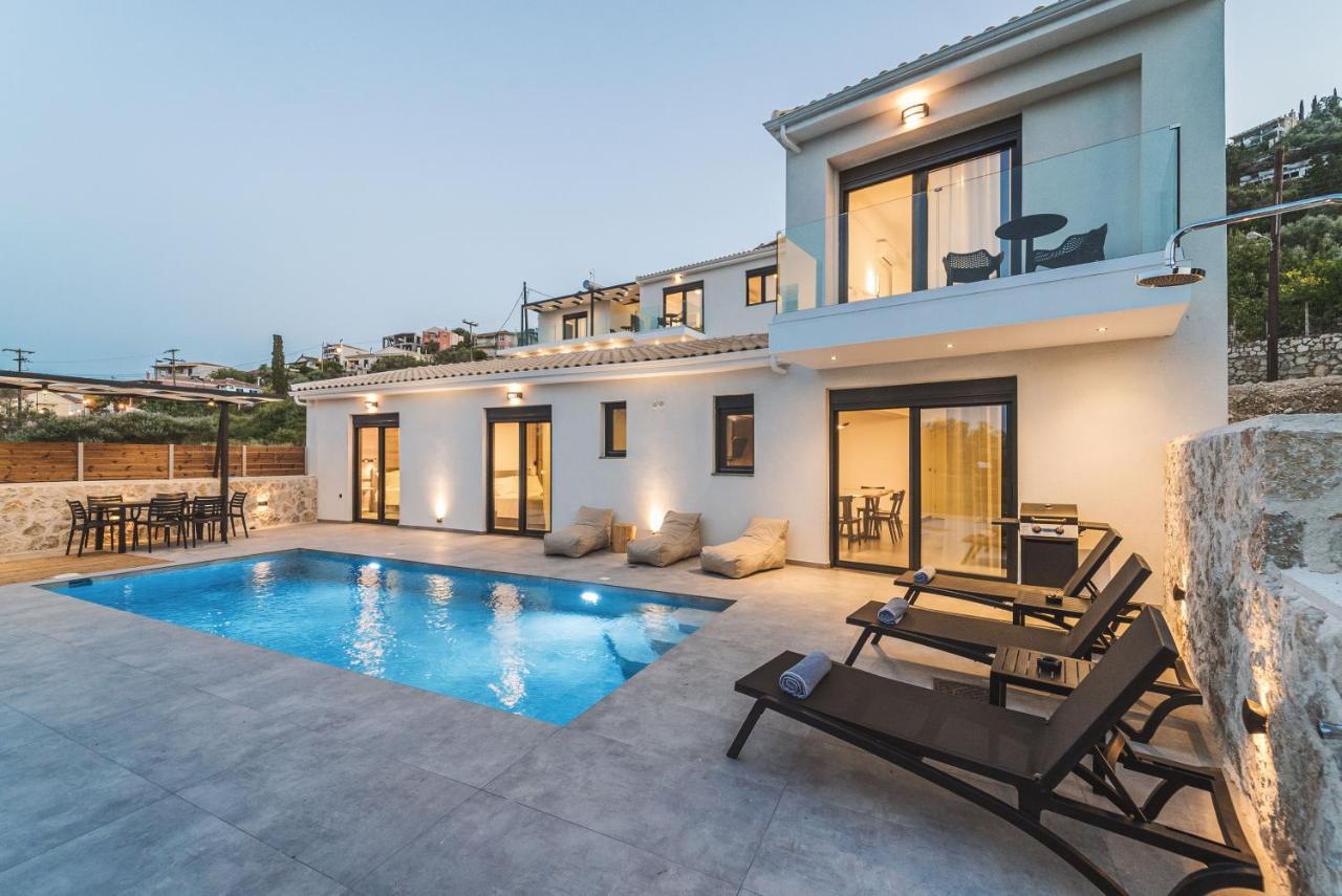 Nemesis Luxury Villas Apolpaina Bagian luar foto