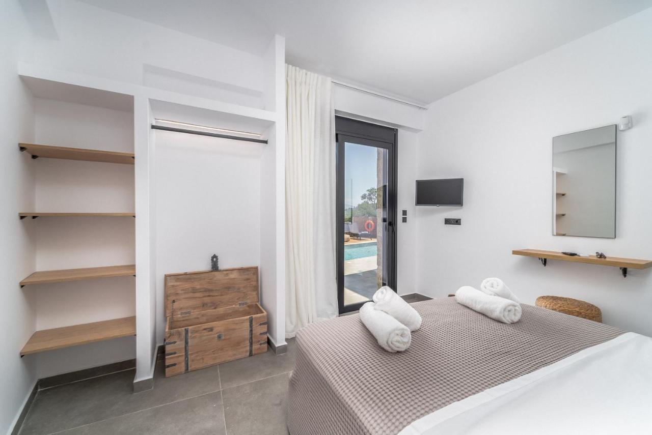 Nemesis Luxury Villas Apolpaina Bagian luar foto