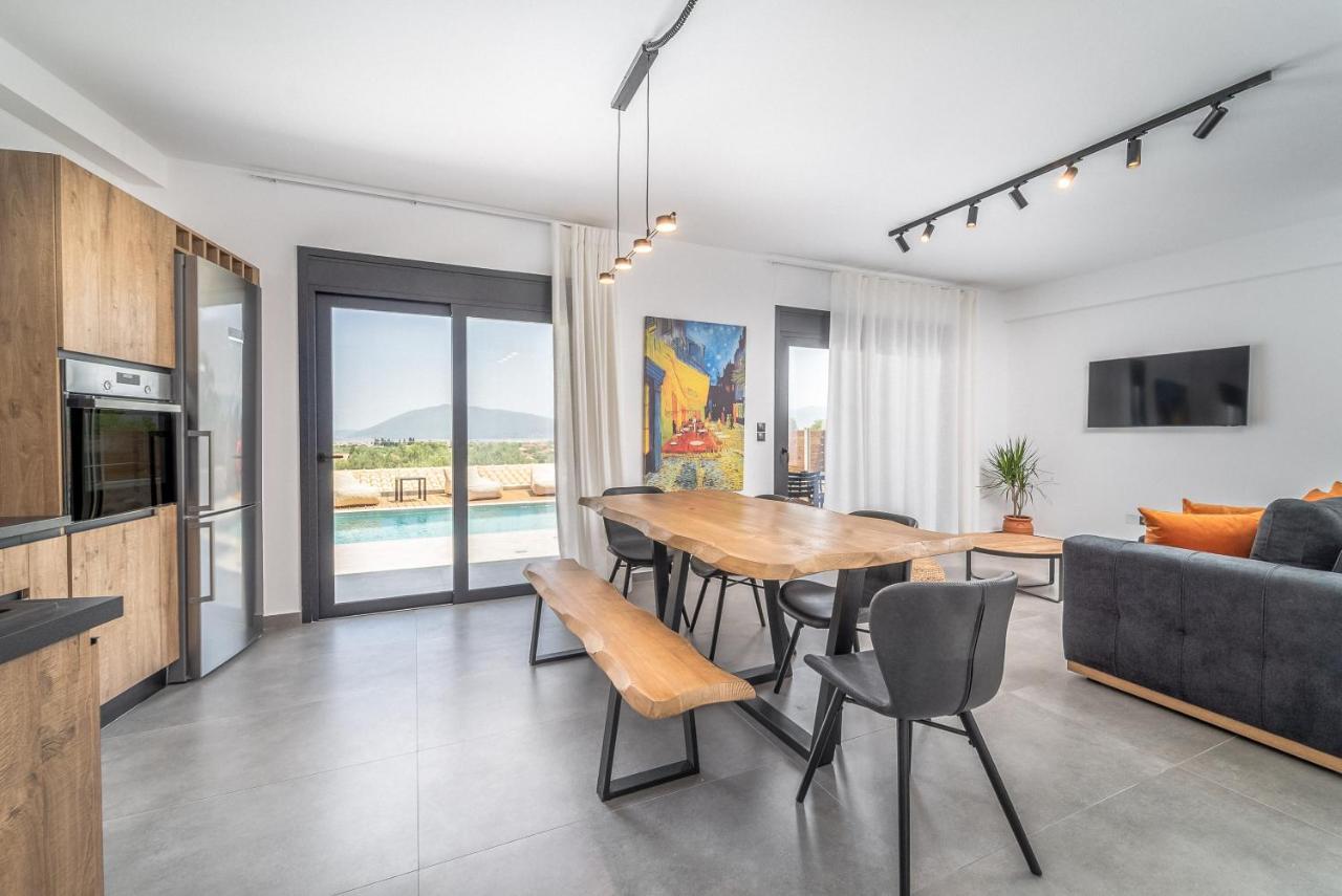 Nemesis Luxury Villas Apolpaina Bagian luar foto