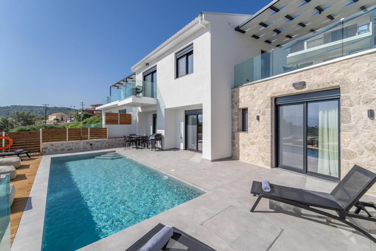 Nemesis Luxury Villas Apolpaina Bagian luar foto